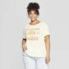 Women's Nba La Lakers Plus Size Short Sleeve T-shirt - Junk Food (juniors') White