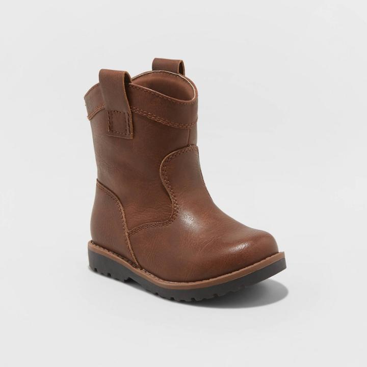 Toddler Boys' Hunter Fashion Boots - Cat & Jack Brown