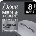 Dove Men+care Elements Charcoal + Clay Body & Face Bar Soap