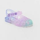 Toddler Girls' Sunny Jelly Sandals - Cat & Jack Purple/blue