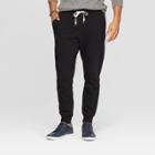 Men's Regular Fit Jogger Pants - Goodfellow & Co Black