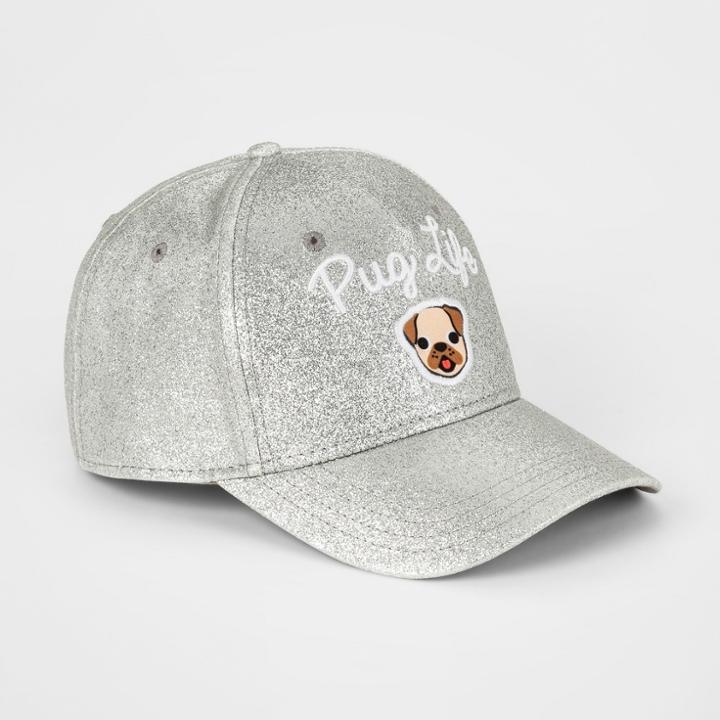 Girls' Emoji Pop Culture Pug Life Baseball Cap -