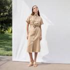 Women's Short Sleeve Dress - Who What Wear Cream