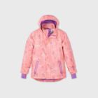 Project Phoenix Girls' Anorak Snow Sport Jacket - All In Motion Pink