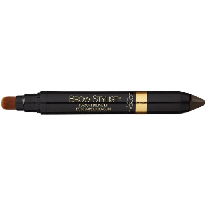 L'oreal Paris Brow Stylist Kabuki Blender 314 Dark Brunette