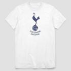 Men's Tottenham Hotspur F.c. Logo Short Sleeve Graphic T-shirt - White