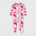 Lamaze Baby Girls' Floral Stretchy Footed Pajama