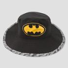 Toddler Boys' Dc Comics Batman Safari Sun Hat - Black