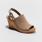 Women's Sasha Microsuede Pumps - Universal Thread Gray