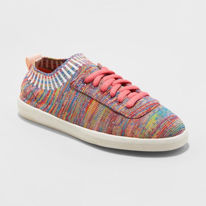 Girls' Selene Knit Sneakers Pink - Cat & Jack Pink