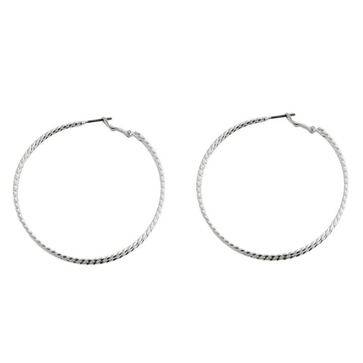 Target Hoop Earring - Silver/silver, Women's