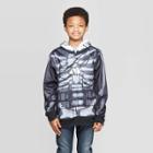 Mad Engine Boys' Fortnite Skull Trooper Costume Fleece Sweatshirt - White/gray