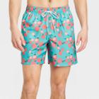 Men's Grapefruit Mist Swim Trunk - Goodfellow & Co Orange