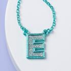 Girls' 'e' Necklace - More Than Magic Teal, Blue