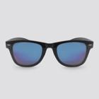 Women's Surf Plastic Silhouette Sunglasses - Wild Fable Black, Women's, Size: Small, Black/blue