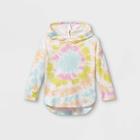 Grayson Mini Toddler Girls' Tie-dye Hoodie Sweatshirt - Pink