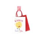 Spritz 2ct Cub Valentine's Bag Waffley Solid Red -