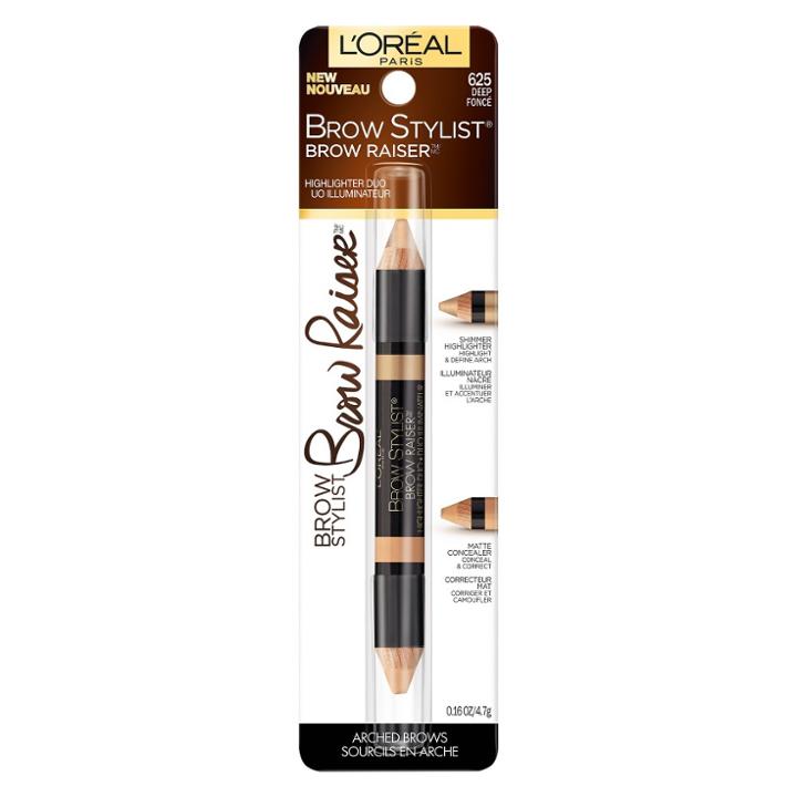 L'oreal Paris L'oral Paris Brow Stylist Brow Raiser Highlighter Duo Medium-