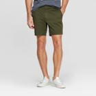 Men's 7 Slim Fit Chino Shorts - Goodfellow & Co Green