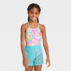 Girls' Rainbow Swirls With Crochet Shorts - Cat & Jack