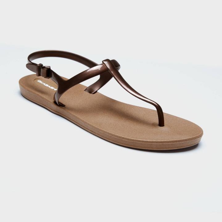 Women's Path T Strap Sandals Sandals - Okabashi Bronze