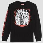 Netflix Men's Stranger Things Short Sleeve Graphic T-shirt Black Arrow