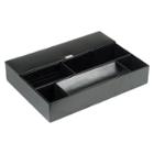 Men's Wolf 6 Divided Compartment Tray - Black,