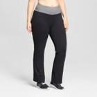 Women's Plus Size Everyday Mid-rise Straight Pants 31.5 - C9 Champion Black/gray