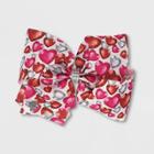 Girls' Jojo Siwa Bow With Hearts - White, Women's