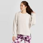 Women's Cozy Long Sleve Sweatshirt - Joylab Stone Gray Xs, Women's, Grey Gray