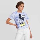 Women's Disney Mickey Short Sleeve Graphic T-shirt (juniors') - Blue