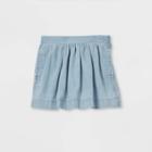 Toddler Girls' Denim Skort - Cat & Jack Light Wash
