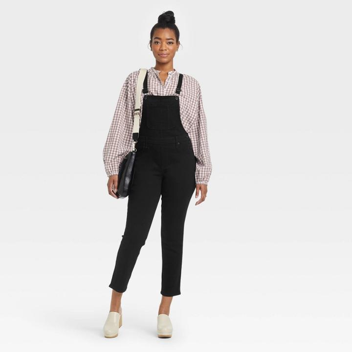 Women's Denim Overalls - Universal Thread Black