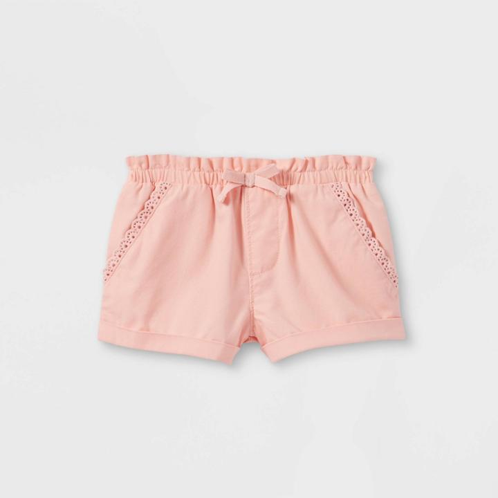 Oshkosh B'gosh Toddler Girls' Pull-on Shorts - Pink