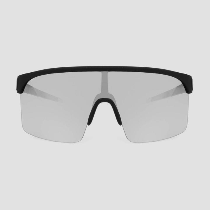 All In Motion Men's Matte Shield Sunglasses With Smoke Lenses - All In