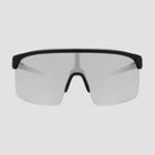 All In Motion Men's Matte Shield Sunglasses With Smoke Lenses - All In