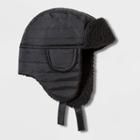 Boys' Quilted Woven Trapper Hat - C9 Champion Black One Size, Boy's