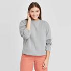 Women's Fleece Sweatshirt - A New Day Gray