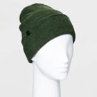 Women's Merino Wool Blend Beanie - All In Motion Olive, Green