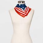 Mad Engine Women's Americana Stars And Stripes Bandana - Red/white/blue