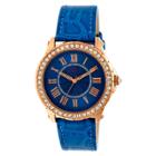 Women's Boum Belle Watch With Crystal Surrounded Bezel- Blue