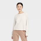 Women's Supima Cotton Long Sleeve Top - All In Motion Cream