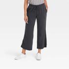 Women's High-rise Knit Flare Pull-on Pants - Universal Thread Dark Gray