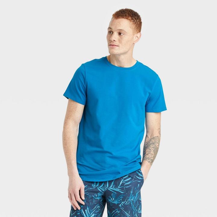 Men's Supima Cotton T-shirt - All In Motion Blue