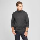 Men's Long Sleeve Turtleneck Pullover Sweater - Goodfellow & Co Railroad Gray Heather