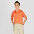 Boys' Golf Polo Shirt - C9 Champion Sizzling Orange