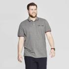 Men's Big & Tall Retro Polo Shirt - Goodfellow & Co Thundering Gray