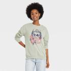 Fifth Sun Women's Wild Side Graphic Sweatshirt - Green