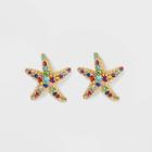 Sugarfix By Baublebar 'under The Sea' Stud Earrings, Blue