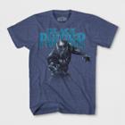 Boys' Marvel Black Panther Short Sleeve T-shirt - Denim Heather